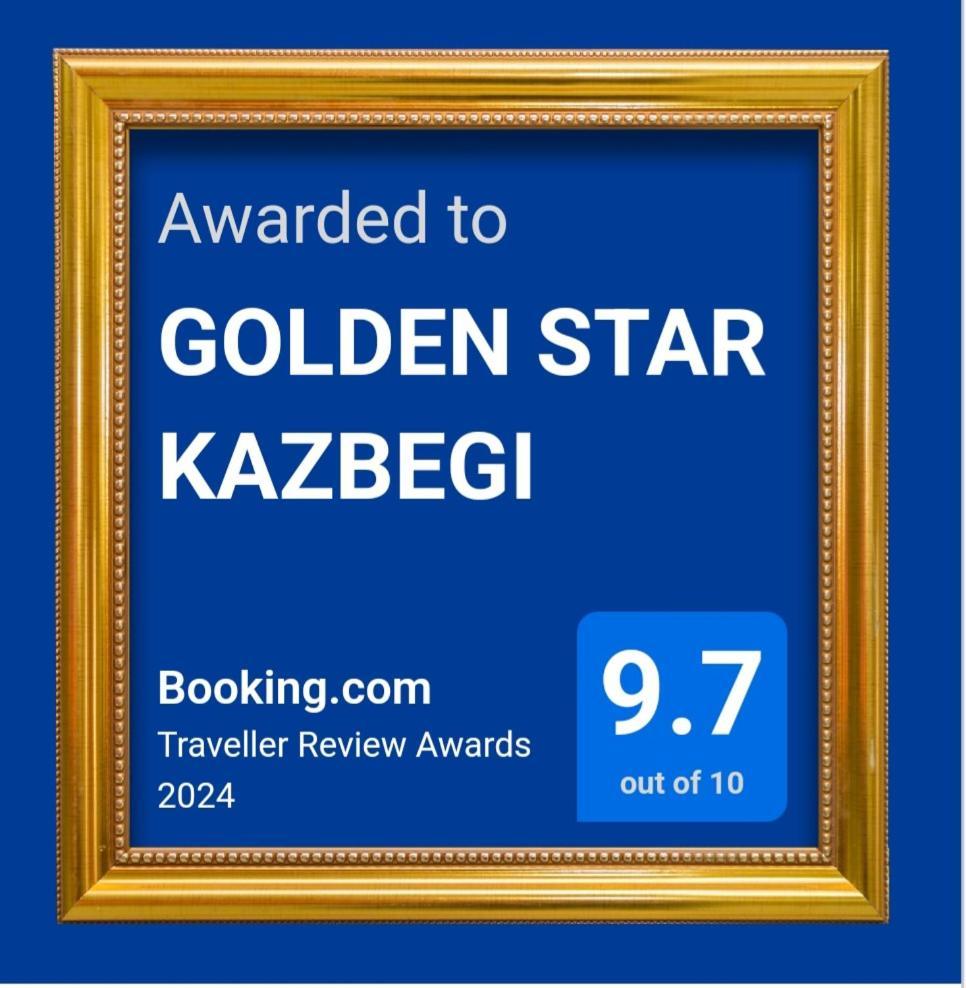 Golden Star Kazbegi Hotel Exterior foto